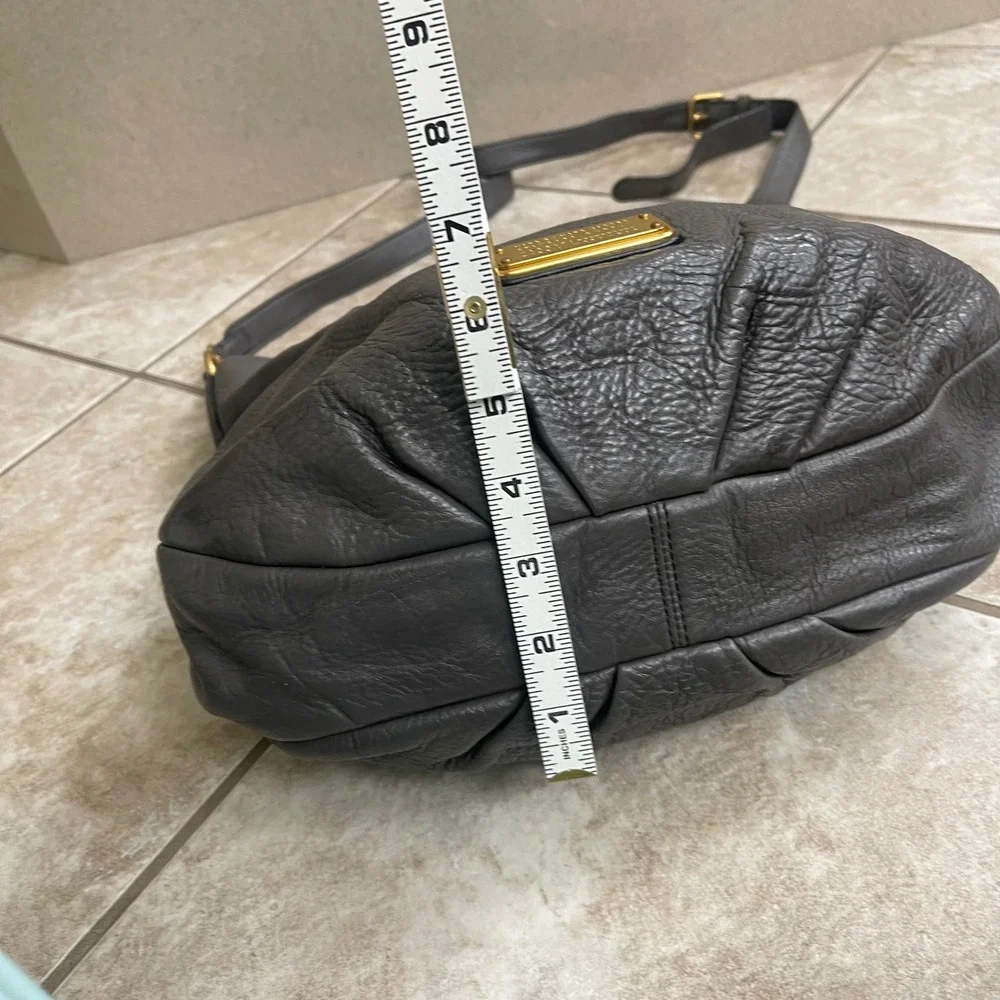 Marc by Marc Jacobs Classic Q hillier cowhide pebbled Leather Crossbody Hobo
